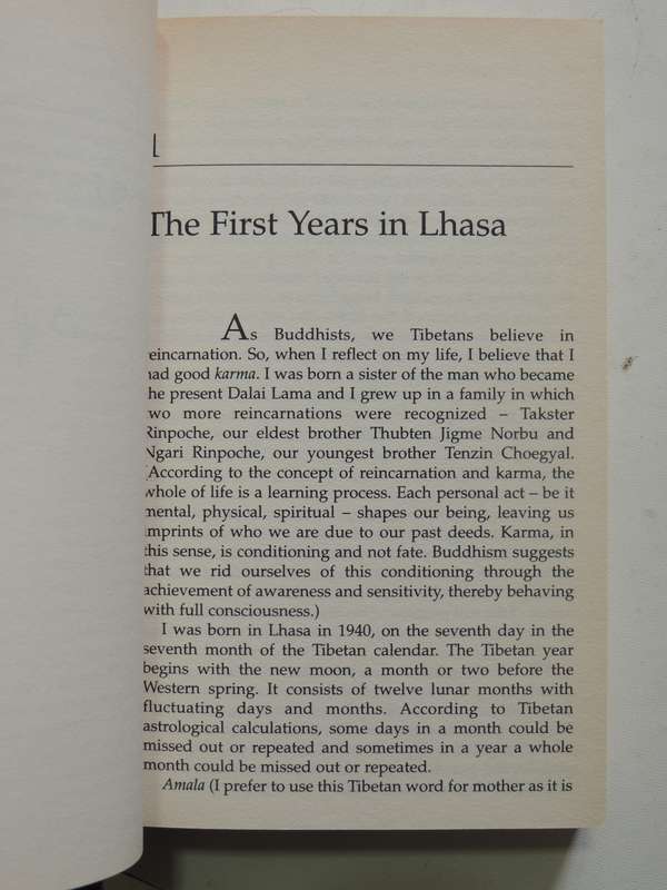 Tibet My Story: Sister Of The Dalai Lama - Jestsun Pema