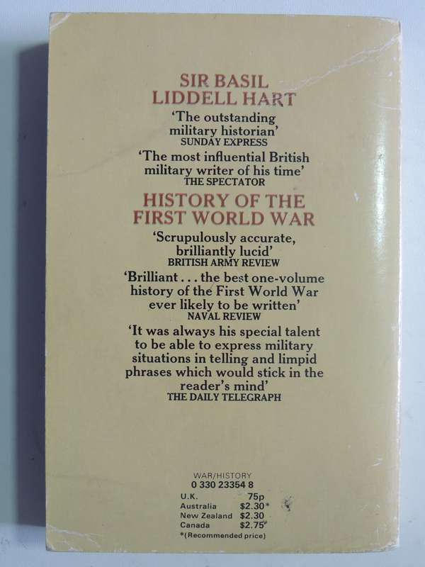 History Of The First World War - B.H. Liddel Hart