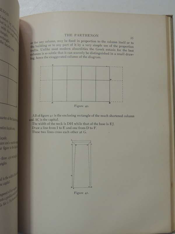 The Parthenon And Other Greek Temples Their Dynamic Symmetry - Jay Hambidge