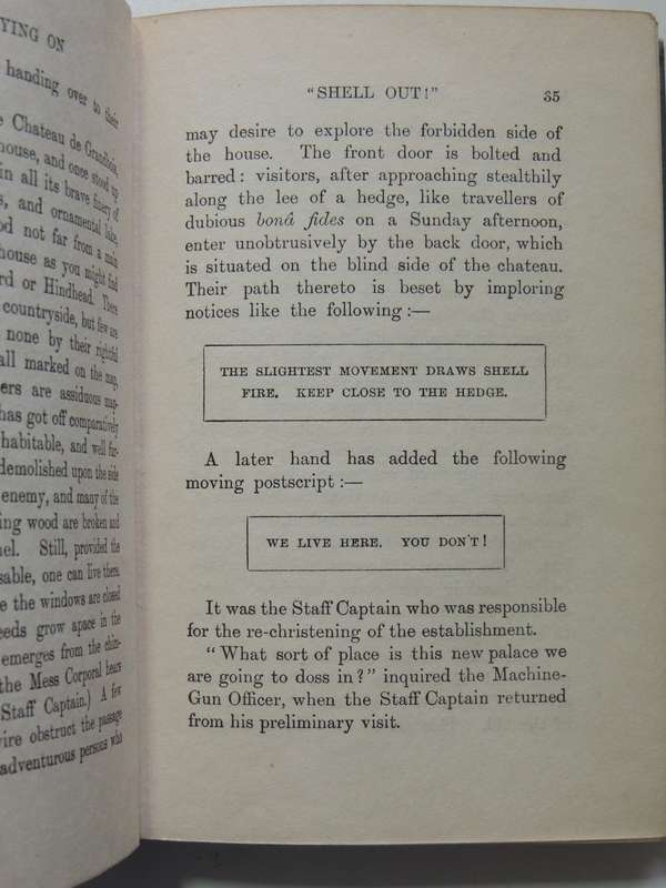 Carrying On - After The First Hundred Thousand - Ian Hay    1917 1st Edition