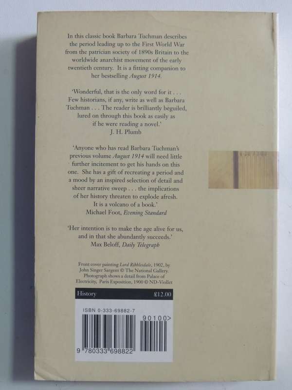 The Proud Tower: A Portrait Of The World Before The War 1890-1914 - Barbara Tuchman
