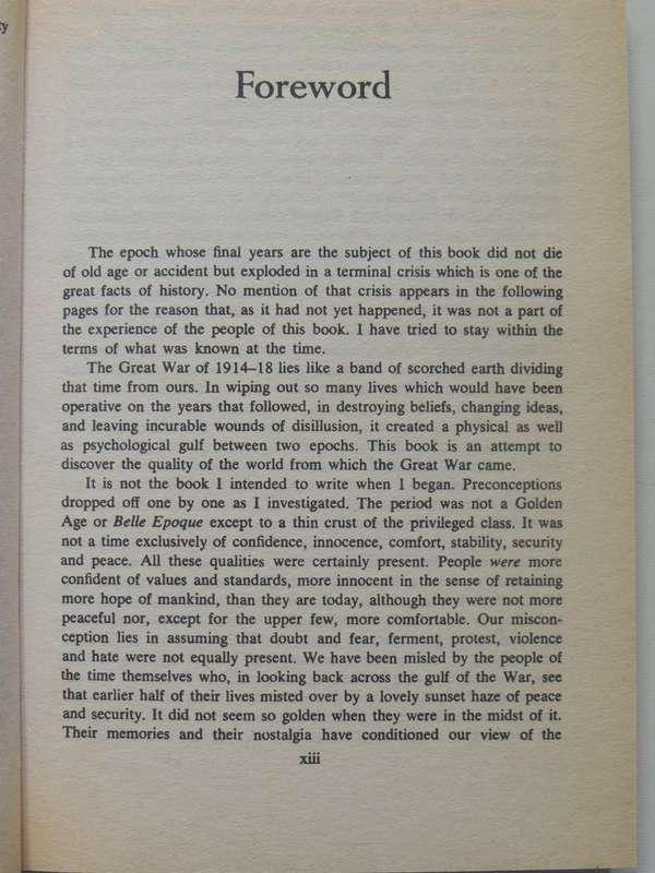 The Proud Tower: A Portrait Of The World Before The War 1890-1914 - Barbara Tuchman