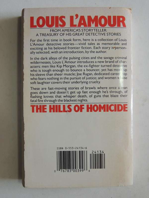The Hills Of Homicide - Louis L'Amour