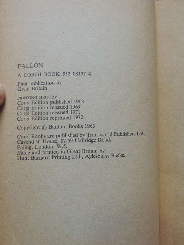 Fallon- Louis L'Amour
