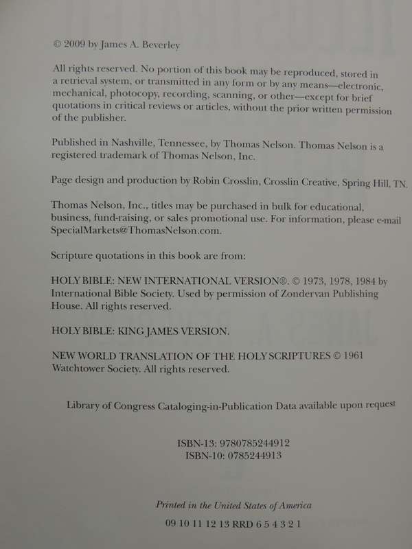 Nelson's Illustrated Guide To Religions- James A. Beverley