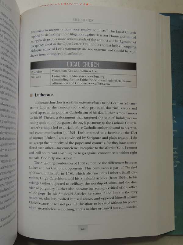 Nelson's Illustrated Guide To Religions- James A. Beverley