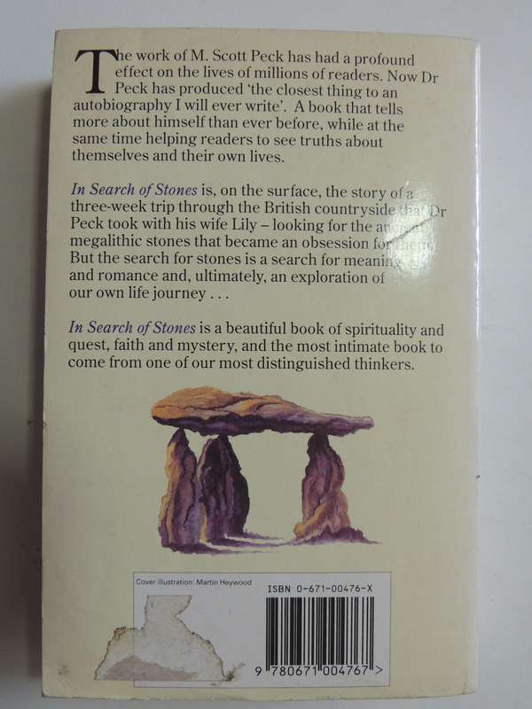In Search Of Stones - A Pilgrimage Of Faith, Reason And Discovery - M. Scott Peck