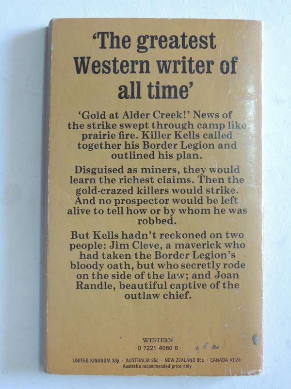 The Border Legion-  Zane Grey