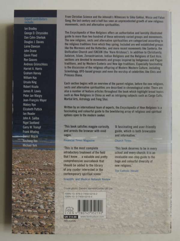 Encyclopedia Of New Religions - ed Christopher Partridge