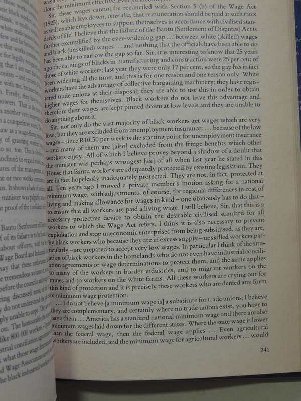 Helen Suzman's Solo Years - ed Phyllis Lewsen    1st edition, 1991