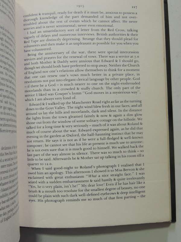 Chronicles Of Youth: Vera Brittain's War Diary 1913-1917 - ed Alan Bishop