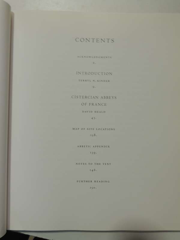 Architecture Of Silence: Cistercian Abbeys Of France - David Heald & Terry N. Kinder