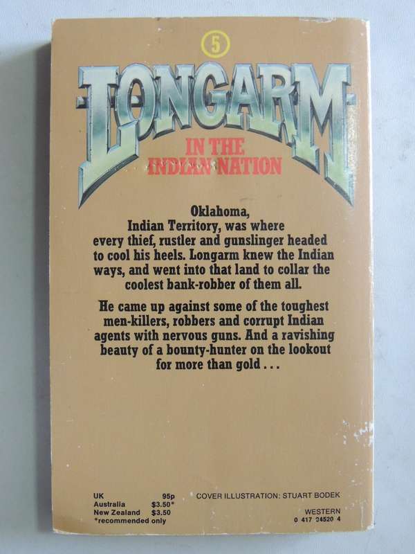 Longarm 5: Longarm In The Indian Nation - Tabor Evans