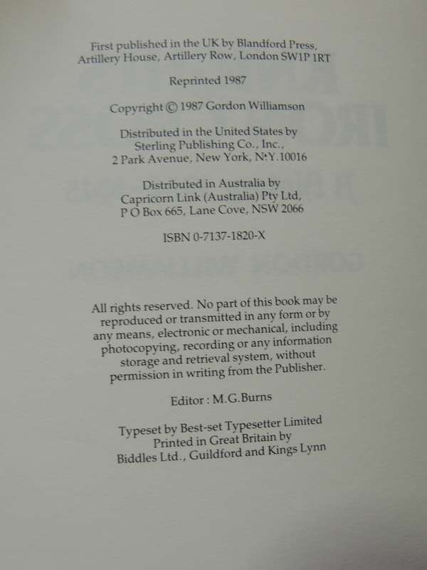 Knights Of The Iron Cross: A History 1939-1945 - Gordon Williamson