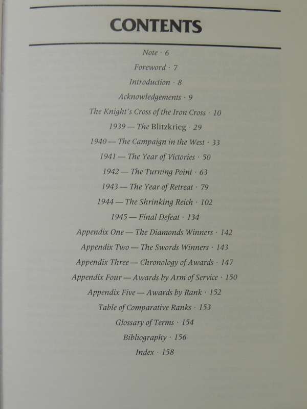Knights Of The Iron Cross: A History 1939-1945 - Gordon Williamson