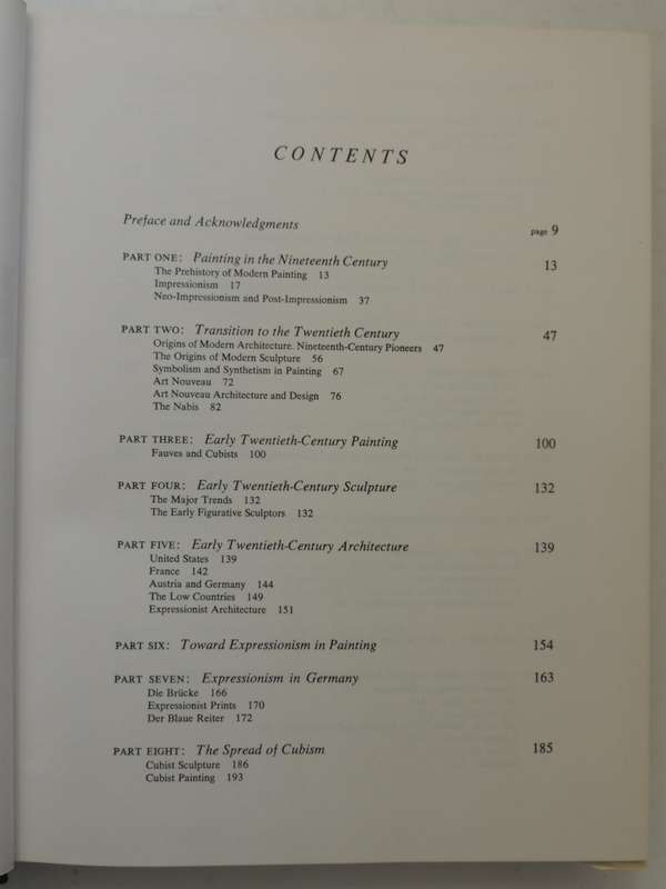 A History Of Modern Art: Painting Sculpture Architecture -  H H Arnason  1974