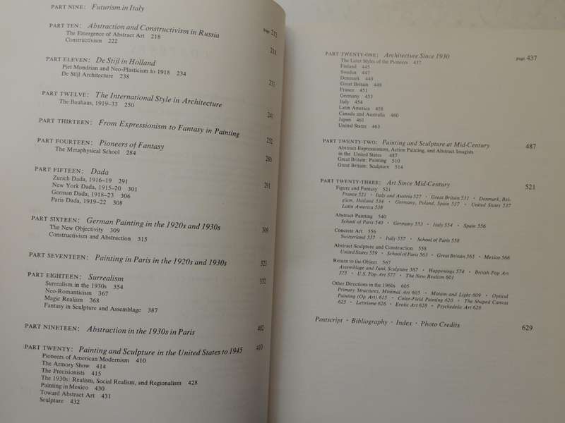A History Of Modern Art: Painting Sculpture Architecture -  H H Arnason  1974