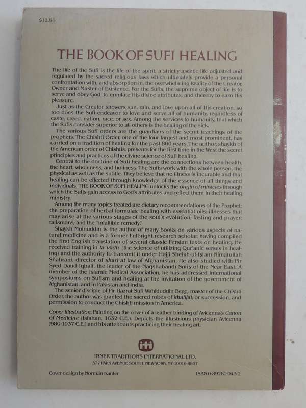 The Book of Sufi healing - Shaykh Hakim Moinuddin Chishti