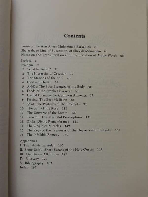 The Book of Sufi healing - Shaykh Hakim Moinuddin Chishti