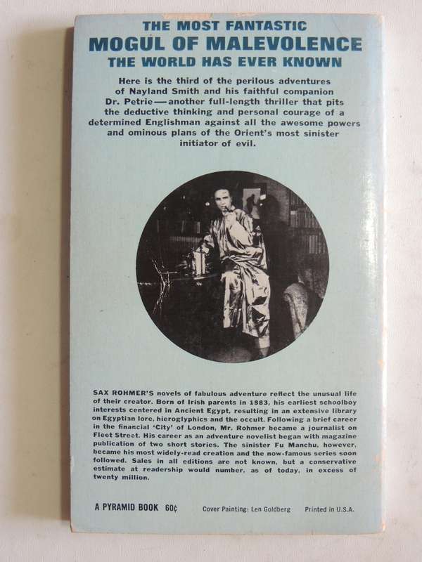 The Hand Of Fu Manchu  -Sax Rohmer