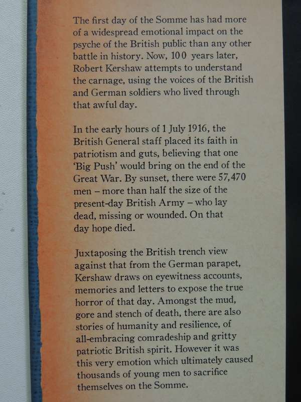 24 Hrs At The Somme: 1 July 1916 - Robert Kershaw