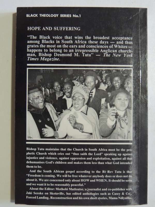 Hope And Suffering: Sermons And Speeches - Desmond Mpilo Tutu