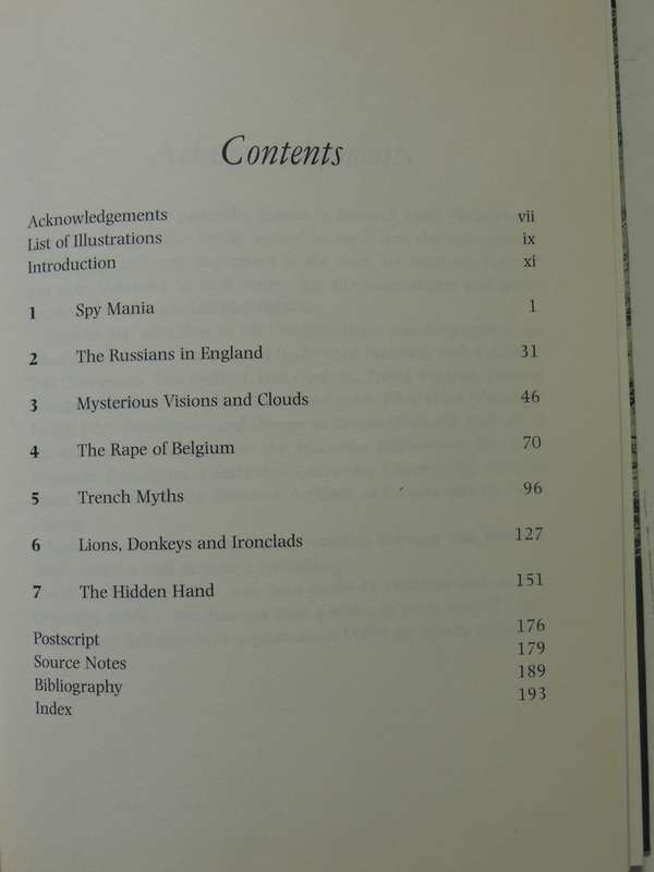 Myths And Legends Of The First World War - James Hayward