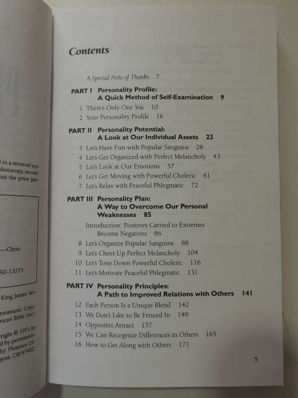 Personality Plus,  How to Understand Others by Understanding Yourself - Florence Littauer