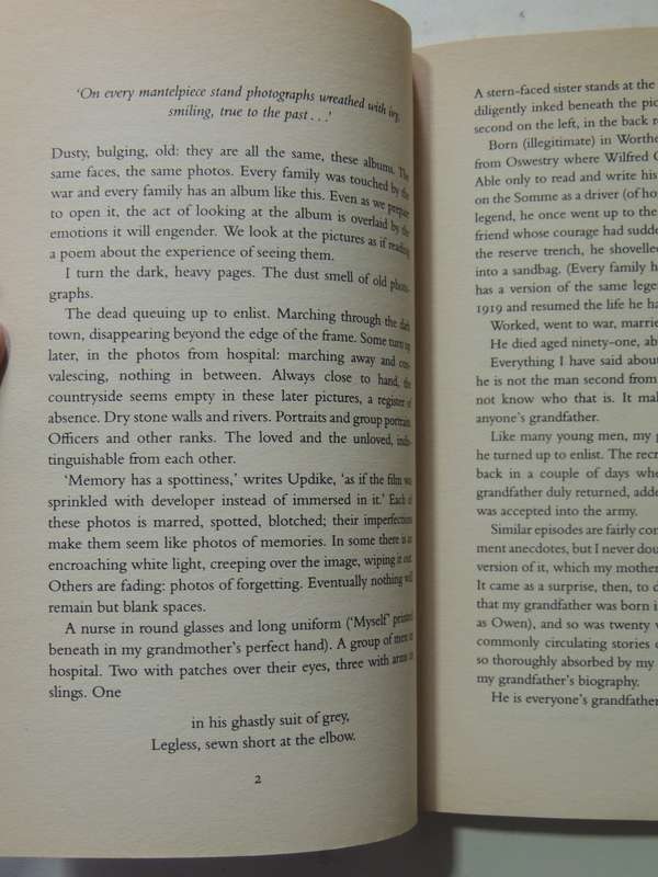 The Missing Of The Somme- Geoff Dyer