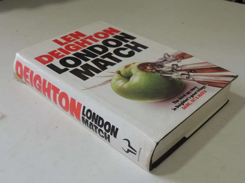 London Match- Len Deighton     First Edition 1985