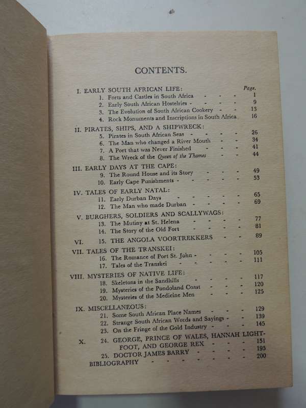 People and Places, Sketches from South African History - Napier Devitt