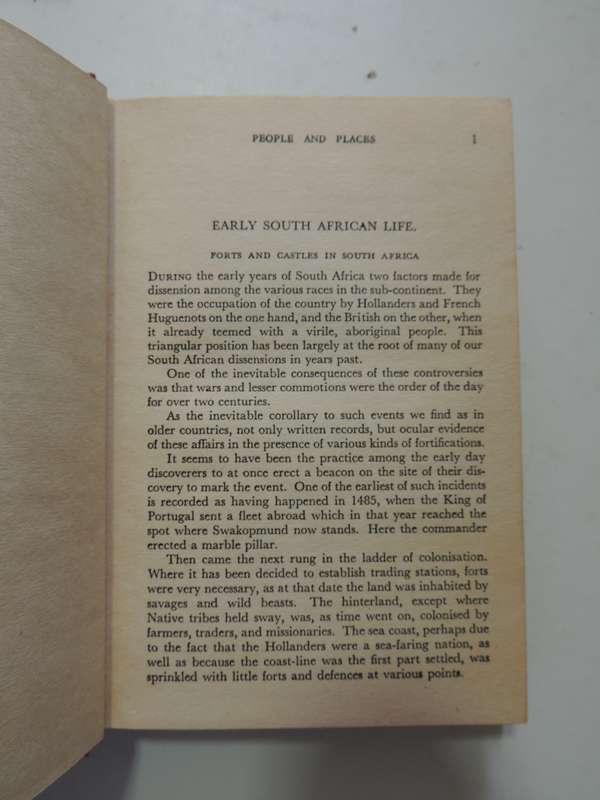 People and Places, Sketches from South African History - Napier Devitt