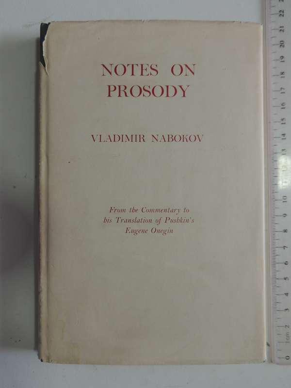 Notes on Prosody - Vladimir Nabokov   1965