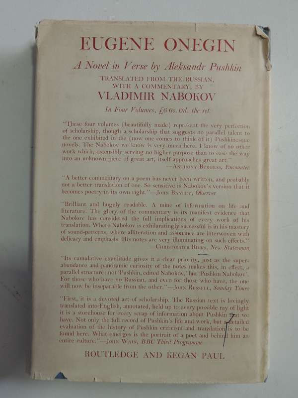 Notes on Prosody - Vladimir Nabokov   1965