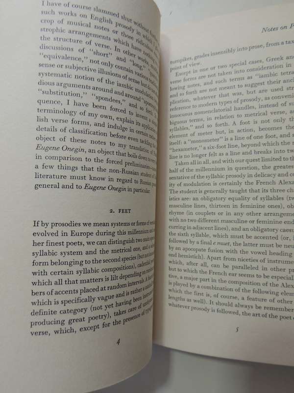 Notes on Prosody - Vladimir Nabokov   1965