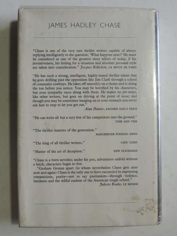 The Vulture Is A Patient Bird  - James Hadley Chase   1st UK Edition 1969
