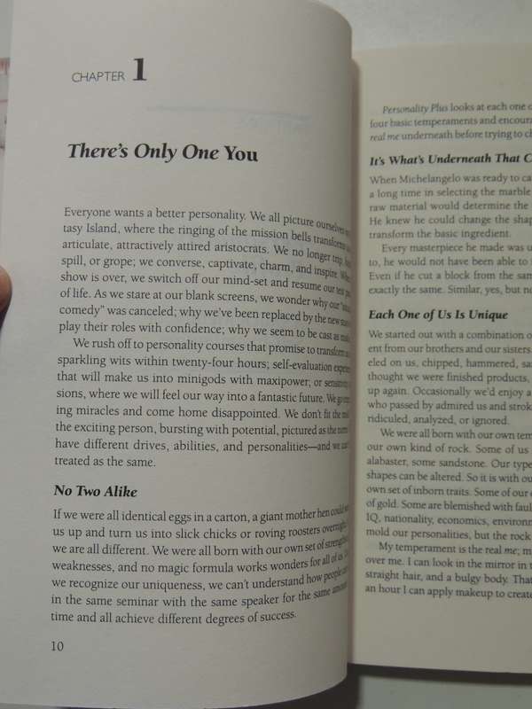 Personality Plus,  How to Understand Others by Understanding Yourself - Florence Littauer