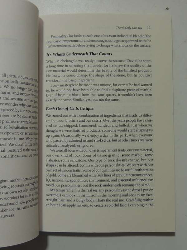 Personality Plus,  How to Understand Others by Understanding Yourself - Florence Littauer