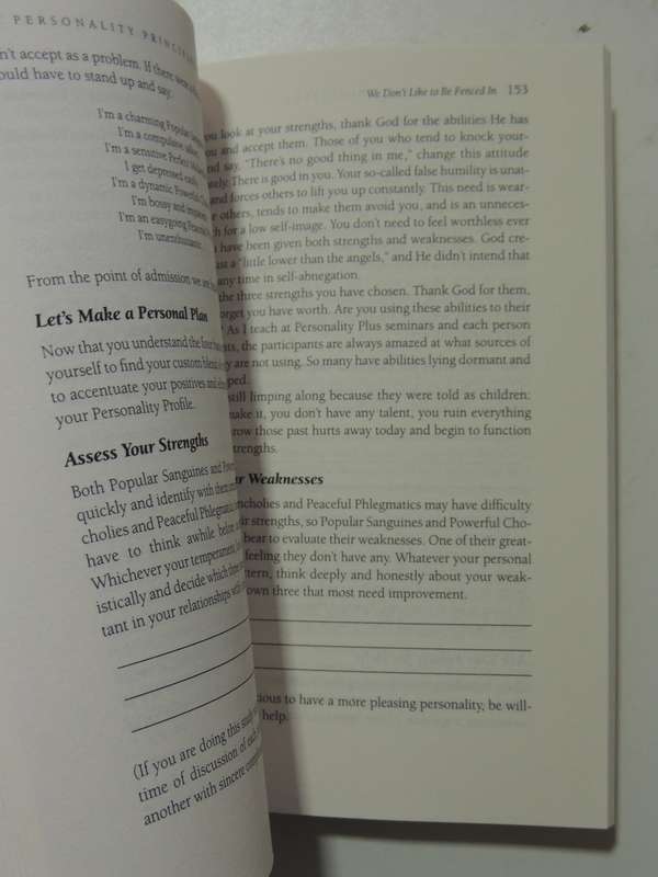 Personality Plus,  How to Understand Others by Understanding Yourself - Florence Littauer