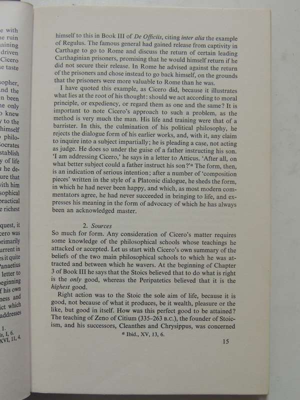 Cicero On Moral Obligation - John Higginbotham