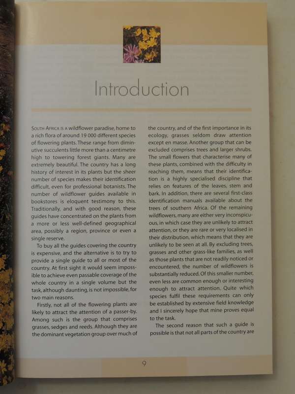 Photographic Guide to the Wildflowers of South Africa - John Manning