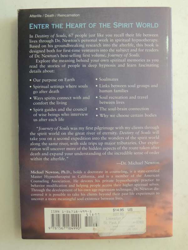 Destiny of Souls - New Case Studies Between Lives - Michael Newton