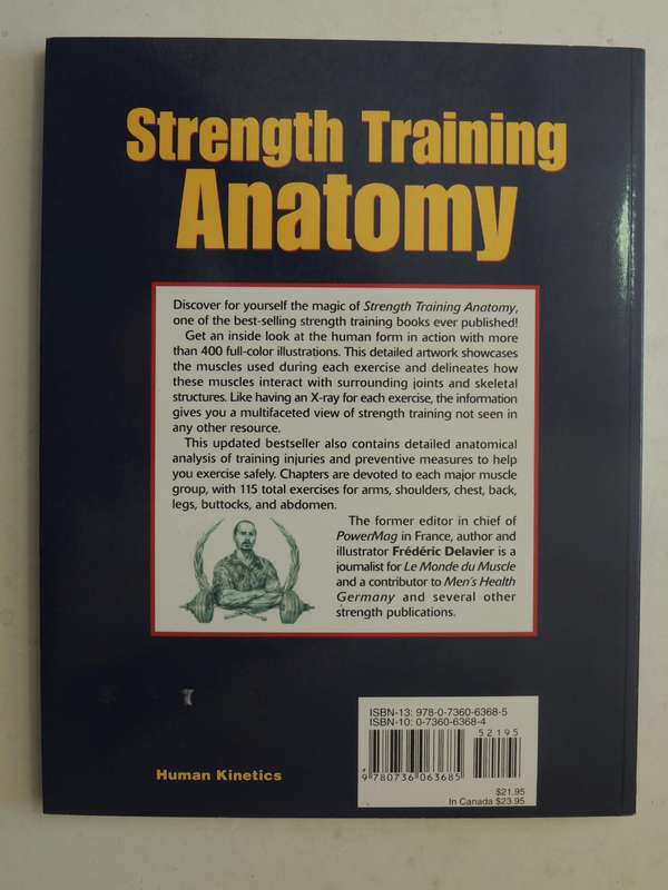 Strength Training Anatomy  - Frederic Delavier
