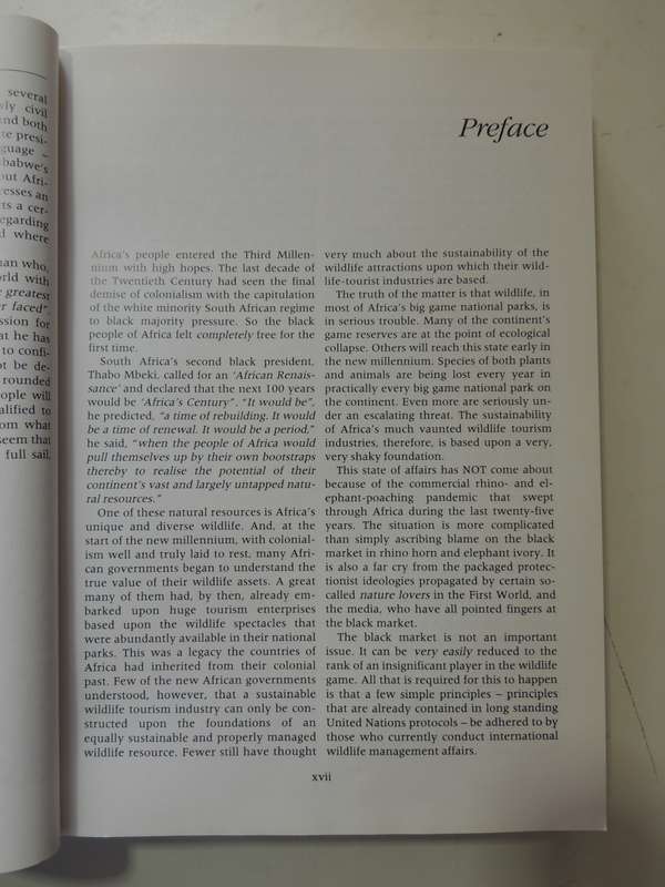 A Game Warden's Report, The State of Wildlife in Africa at the Start of the Millenium - Ron Thomson