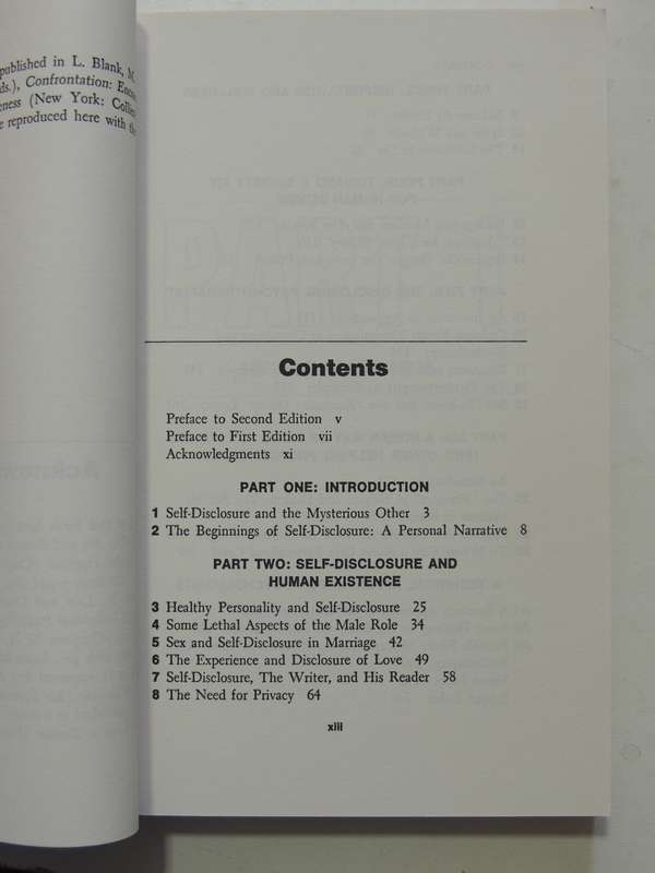 The Transparent Self - Sidney M. Jourard
