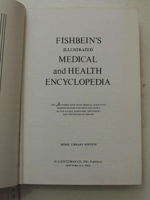 Fishbein's Medical and Health Encyclopedia  4 Volume Set, 1977