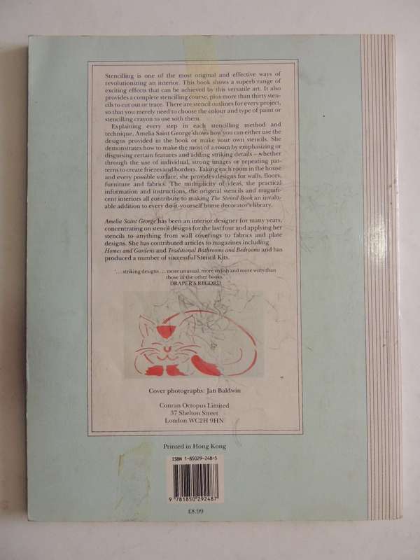 The Stencil Book - Amelia Saint George