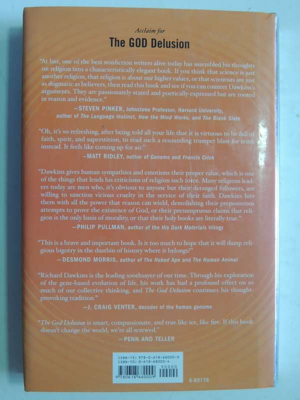 The God Delusion - Richard Dawkins    First US edition