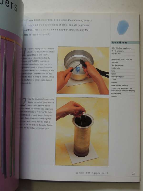 Step-By-Step Crafts: Candle Making - Cheryl Owen