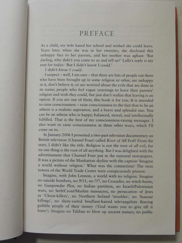 The God Delusion - Richard Dawkins    First US edition